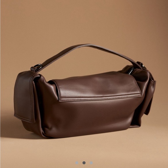 Hvisk city soft structure bag earth brown - Picture 4 of 5